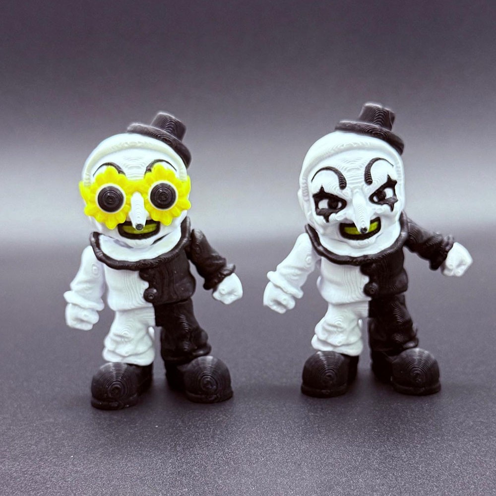 Set of 9 Mini Horror Figurines with Articulated Joint For Halloween Gift Ideas