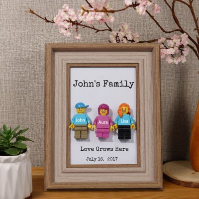 Personalized Tiny Figure With Frame For Mom Mother's Day Gift Ideas