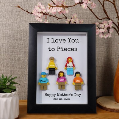 Personalized Tiny Figure With Frame For Mother's Day Gift Ideas