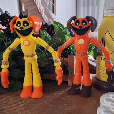 Horror Magnetic Dogs Figures with Movable limbs For Gift Ideas 7 Inches