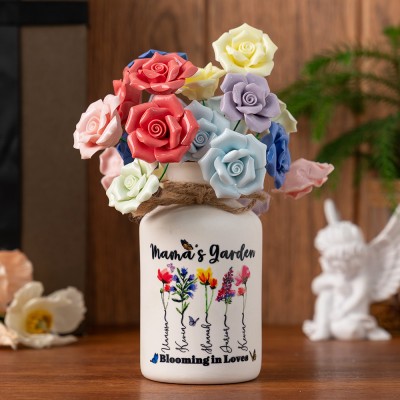 New Arrival - Colored Ceramic Flowers For Mother's Day Gift