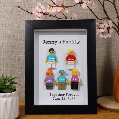 Personalized Tiny Figure With Frame For Mother's Day Gift Ideas