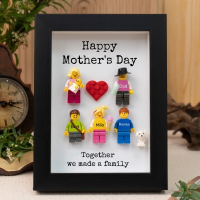 Personalized Tiny Figure With Frame For Mom Mother's Day Gift Ideas