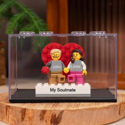 Personalized Tiny Figure With Box For Couple Anniversary Birthday Day Gift Ideas