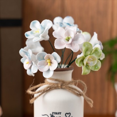 New Arrival - Colored Ceramic Flowers For Mother's Day Gift