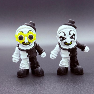 Set of 9 Mini Horror Figurines with Articulated Joint For Halloween Gift Ideas