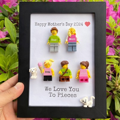 Personalized Tiny Figure With Frame For Mom Mother's Day Gift Ideas