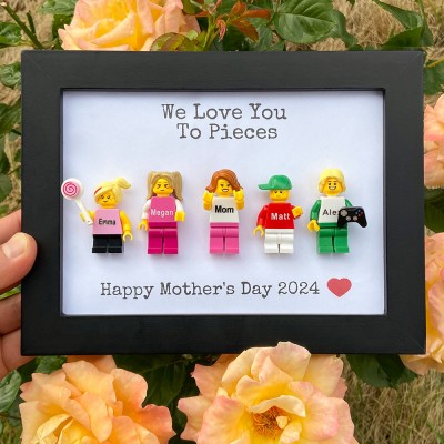 Personalized Tiny Figure With Frame For Mom Mother's Day Gift Ideas