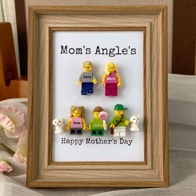 Personalized Tiny Figure With Frame For Mom Mother's Day Gift Ideas
