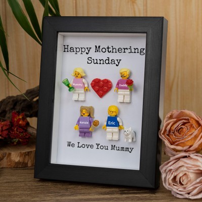 Personalized Tiny Figure With Frame For Mum Mothering Sunday Gift Ideas