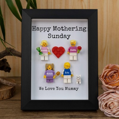 Personalized Tiny Figure With Frame For Mum Mothering Sunday Gift Ideas