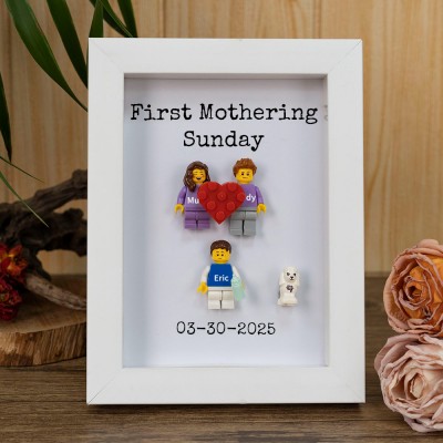 Personalized Tiny Figure With Frame For Mum Mothering Sunday Gift Ideas