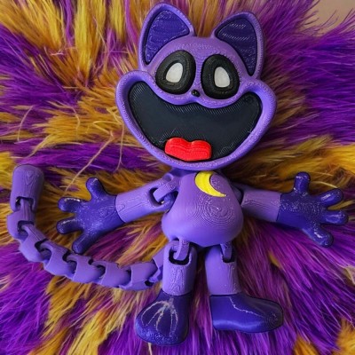Horror Cat Figures with Glow in the Dark Eyes For Gift Ideas 6 Inches
