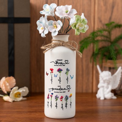 New Arrival - Colored Ceramic Flowers For Mother's Day Gift