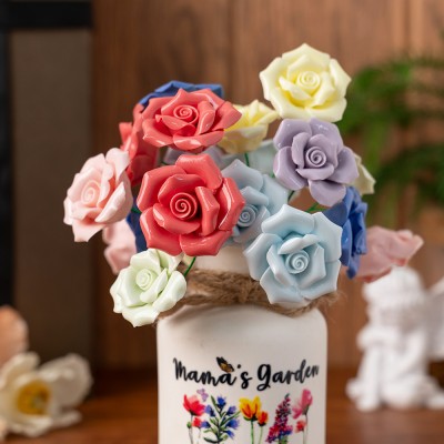 New Arrival - Colored Ceramic Flowers For Mother's Day Gift